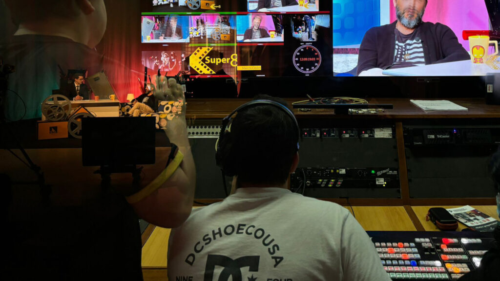 Control de realización del plató 200
